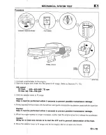 Предварительный просмотр 690 страницы Mazda B2200 1992 Workshop Manual