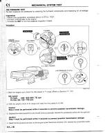 Предварительный просмотр 693 страницы Mazda B2200 1992 Workshop Manual