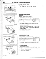 Предварительный просмотр 701 страницы Mazda B2200 1992 Workshop Manual