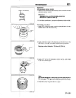 Предварительный просмотр 730 страницы Mazda B2200 1992 Workshop Manual