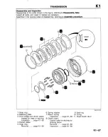 Предварительный просмотр 732 страницы Mazda B2200 1992 Workshop Manual