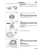 Предварительный просмотр 734 страницы Mazda B2200 1992 Workshop Manual