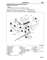 Предварительный просмотр 770 страницы Mazda B2200 1992 Workshop Manual