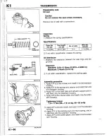 Предварительный просмотр 771 страницы Mazda B2200 1992 Workshop Manual