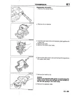 Предварительный просмотр 774 страницы Mazda B2200 1992 Workshop Manual