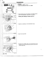 Предварительный просмотр 789 страницы Mazda B2200 1992 Workshop Manual