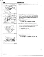 Предварительный просмотр 799 страницы Mazda B2200 1992 Workshop Manual