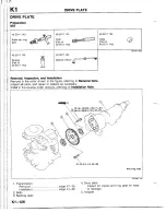 Предварительный просмотр 801 страницы Mazda B2200 1992 Workshop Manual