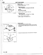 Предварительный просмотр 805 страницы Mazda B2200 1992 Workshop Manual