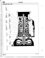 Предварительный просмотр 822 страницы Mazda B2200 1992 Workshop Manual