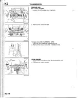 Предварительный просмотр 864 страницы Mazda B2200 1992 Workshop Manual