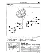 Предварительный просмотр 877 страницы Mazda B2200 1992 Workshop Manual