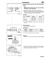 Предварительный просмотр 881 страницы Mazda B2200 1992 Workshop Manual