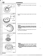 Предварительный просмотр 886 страницы Mazda B2200 1992 Workshop Manual