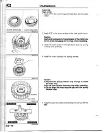 Предварительный просмотр 892 страницы Mazda B2200 1992 Workshop Manual