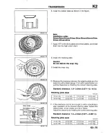 Предварительный просмотр 893 страницы Mazda B2200 1992 Workshop Manual