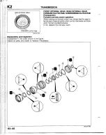 Предварительный просмотр 900 страницы Mazda B2200 1992 Workshop Manual