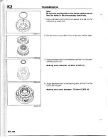 Предварительный просмотр 902 страницы Mazda B2200 1992 Workshop Manual