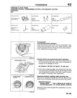 Предварительный просмотр 903 страницы Mazda B2200 1992 Workshop Manual