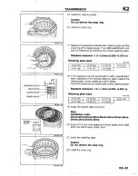 Предварительный просмотр 909 страницы Mazda B2200 1992 Workshop Manual