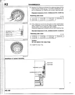 Предварительный просмотр 910 страницы Mazda B2200 1992 Workshop Manual