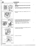 Предварительный просмотр 948 страницы Mazda B2200 1992 Workshop Manual