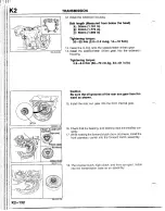 Предварительный просмотр 950 страницы Mazda B2200 1992 Workshop Manual