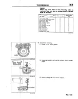 Предварительный просмотр 951 страницы Mazda B2200 1992 Workshop Manual