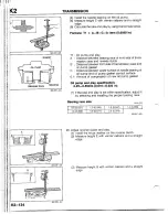 Предварительный просмотр 952 страницы Mazda B2200 1992 Workshop Manual