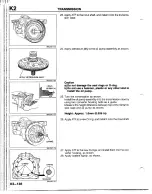 Предварительный просмотр 954 страницы Mazda B2200 1992 Workshop Manual