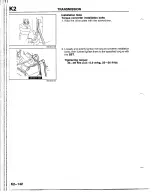 Предварительный просмотр 960 страницы Mazda B2200 1992 Workshop Manual