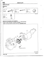 Предварительный просмотр 962 страницы Mazda B2200 1992 Workshop Manual