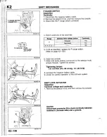 Предварительный просмотр 966 страницы Mazda B2200 1992 Workshop Manual