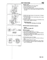 Предварительный просмотр 969 страницы Mazda B2200 1992 Workshop Manual