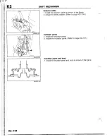 Предварительный просмотр 972 страницы Mazda B2200 1992 Workshop Manual