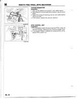 Предварительный просмотр 1015 страницы Mazda B2200 1992 Workshop Manual