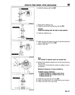 Предварительный просмотр 1022 страницы Mazda B2200 1992 Workshop Manual