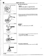 Предварительный просмотр 1031 страницы Mazda B2200 1992 Workshop Manual