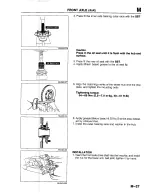 Предварительный просмотр 1032 страницы Mazda B2200 1992 Workshop Manual