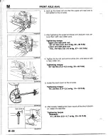 Предварительный просмотр 1033 страницы Mazda B2200 1992 Workshop Manual