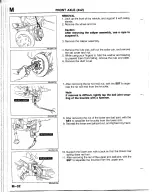 Предварительный просмотр 1037 страницы Mazda B2200 1992 Workshop Manual