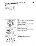 Предварительный просмотр 1042 страницы Mazda B2200 1992 Workshop Manual