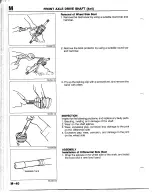 Предварительный просмотр 1045 страницы Mazda B2200 1992 Workshop Manual