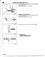 Предварительный просмотр 1047 страницы Mazda B2200 1992 Workshop Manual