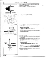 Предварительный просмотр 1053 страницы Mazda B2200 1992 Workshop Manual