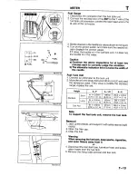 Предварительный просмотр 1256 страницы Mazda B2200 1992 Workshop Manual