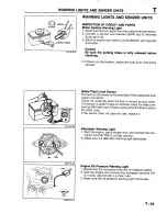 Предварительный просмотр 1262 страницы Mazda B2200 1992 Workshop Manual