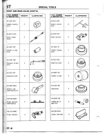 Предварительный просмотр 1389 страницы Mazda B2200 1992 Workshop Manual