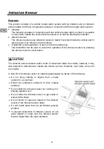 Предварительный просмотр 2 страницы Mazda BDEL-V7-410 Operating Instructions Manual