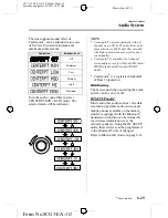 Предварительный просмотр 267 страницы Mazda CX-7 Navigation System Owner'S Manual